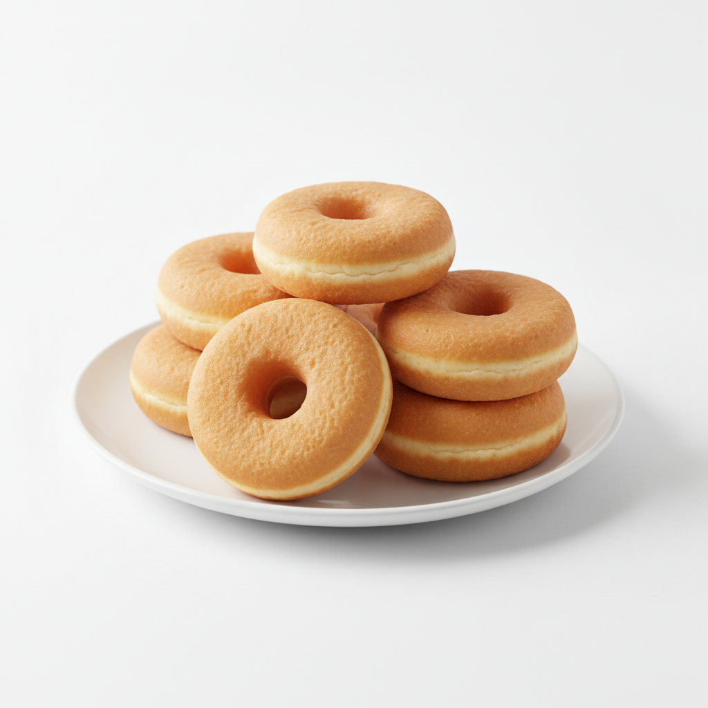 Serving suggestion for Donut Mix